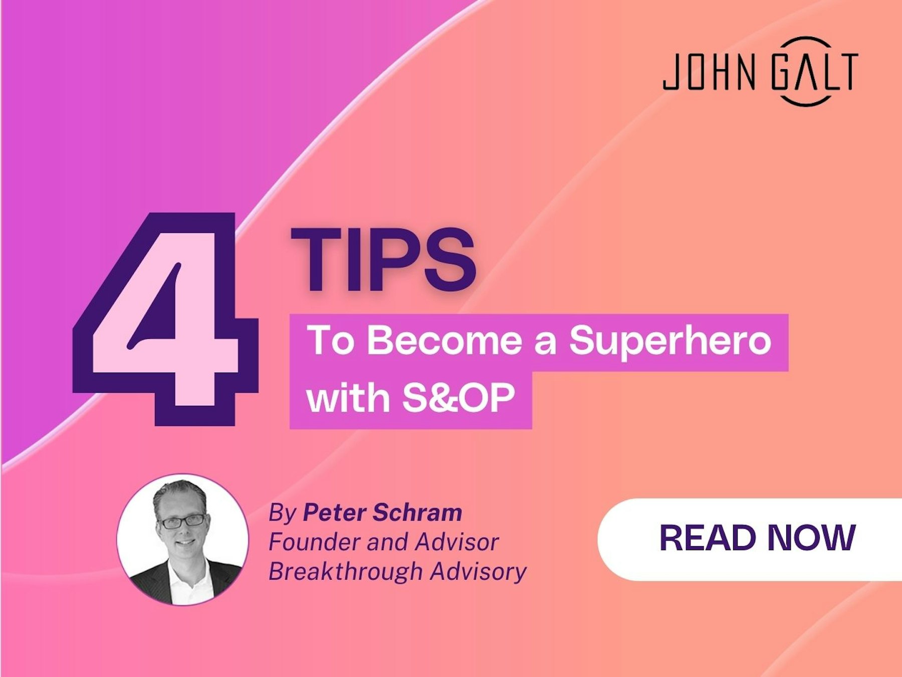 4 Tips To Become a Superhero with S&OP